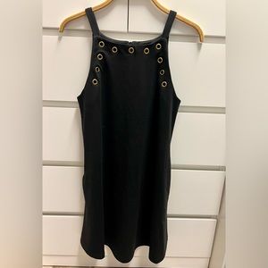 Vera Fishbough VFish boutique dress - Black with gold rivets - Small